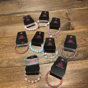 28 Paparazzi kids collection bracelets